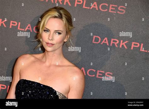 Charlize Theron Attending The Premiere Of Dark Places Held At The