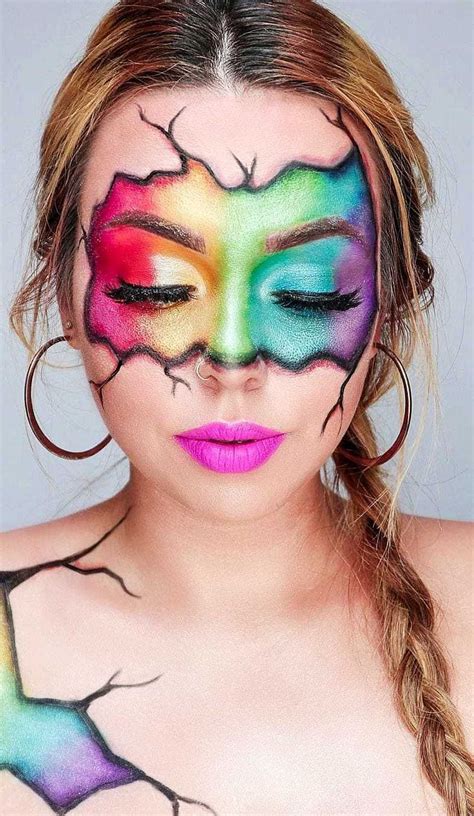 Pin By The Anonymous Quoter On Makeup In 2020 Pride Makeup Creative