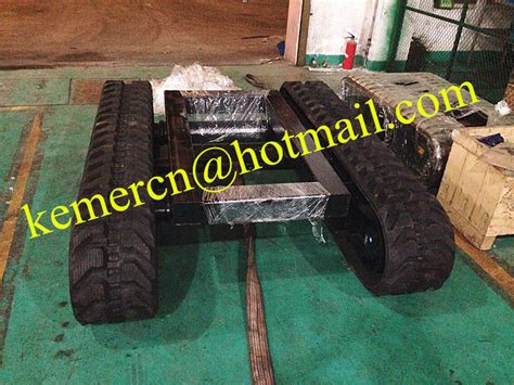 Rubber Track Undercarriage Custom Built Rubber Track System