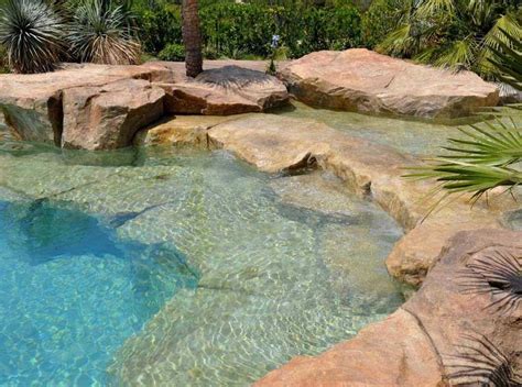 Diy Natural Swimming Pool Design Ideas For Home Outdoor Yard Decoration