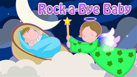 Rock A Bye Baby Classic Lullaby With Lyrics Nursery Rhymes For Kids