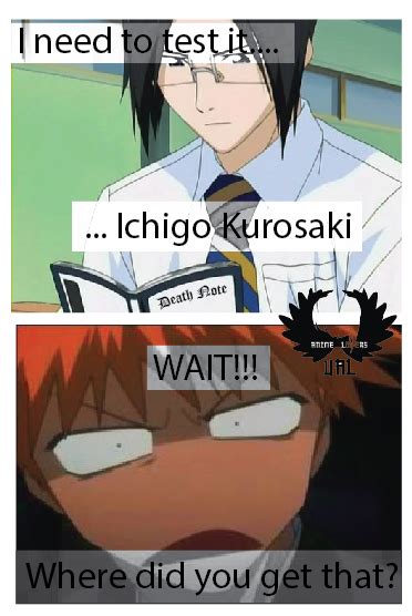 Union Of Anime Lovers Memes Your Next Ichigo Kurosaki Bleach Anime