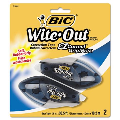 Bic® White Out Tape 2 Pk Kroger