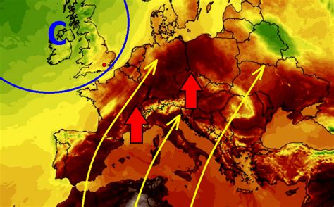 Storm Ellen Results In A Short But Strong Heatwave Across Europe