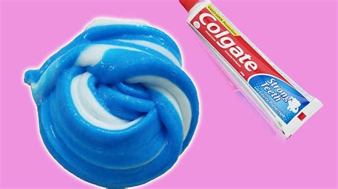 Two Ways Slime With Toothpaste How To Make Slime Colgate Toothpaste
