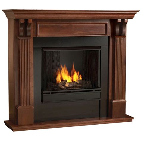 Shop Real Flame 48 In Gel Fuel Fireplace At