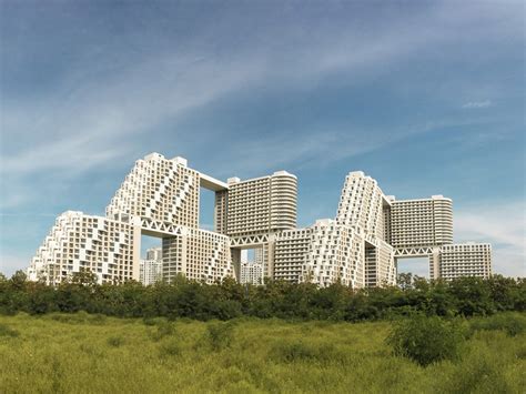 Safdie Architects Habitat Qinhuangdao Apartment Architecture