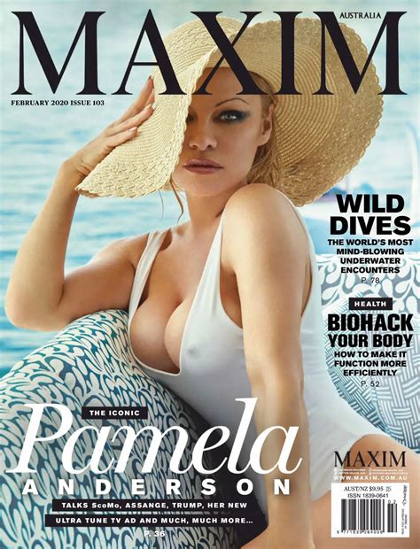 Pamela Anderson In Maxim Magazine Australia February Hawtcelebs