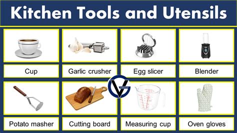 List Of Kitchen Utensils And Their Uses With Pictures Home Interior