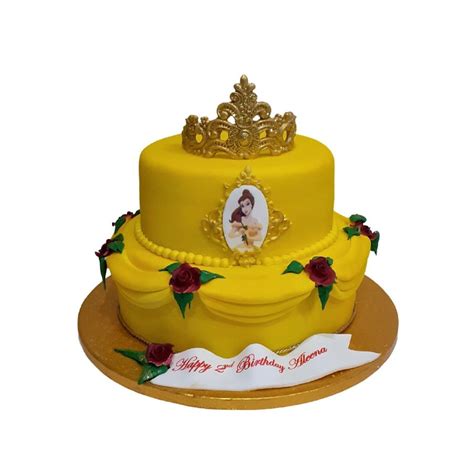 Belle Disney Princess Birthday Cakes