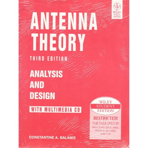 Antenna Theory Analysis And Design Shopee Malaysia