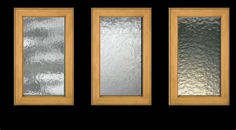 Glass inserts pair solid wood or sleek aluminum frames with glass door inserts for a custom cabinet design. makes textured glass inserts for kitchen cabinet doors