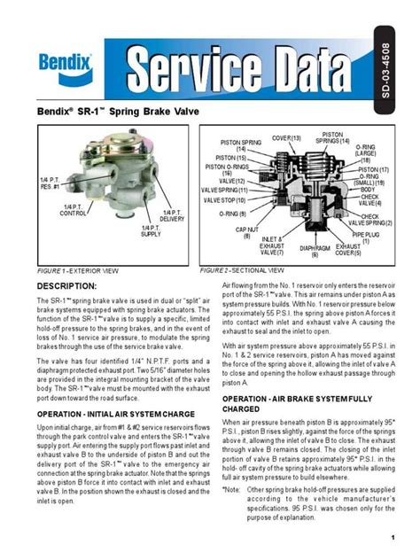 Understanding The Bendix E 6 Brake Valve Diagram A Comprehensive Guide