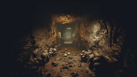 Artstation Ue4 Deep Elder Caves Alexander Sychov Dark Fantasy