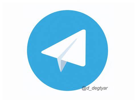 Telegram Logo Animation By Dima Degtyar D Degtyar Telegram Logo Animation Logo