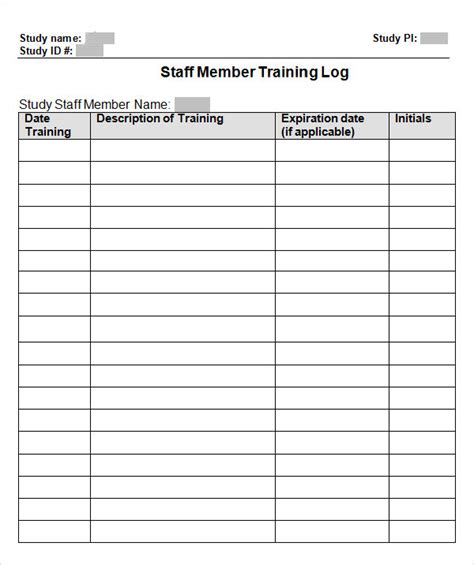 Employee Training Record Template Excel Task List Templates