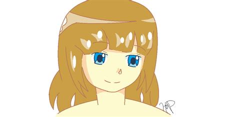 Anime Girl Microsoft Paint By Onepieceanimelover77 On Deviantart