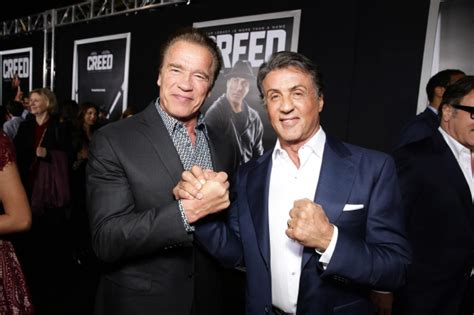 Sylvester Stallone And Arnold Schwarzenegger In Hospital Together