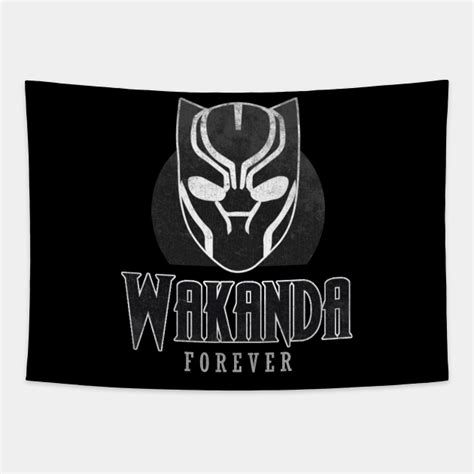 Wakanda Forever King Wakanda Wakanda Forever Tapestry Teepublic