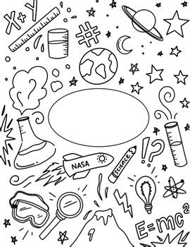Math Binder Cover Coloring Pages Sketch Coloring Page