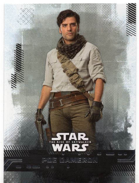 For Sale 2019 Topps Star Wars The Rise Of Skywalker Poe Dameron 3