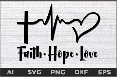 Download Faith Hope Love Svg For Cricut Silhouette