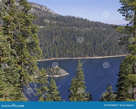Emerald Bay State Park South Lake Tahoe Ca Stock Photo Image Of