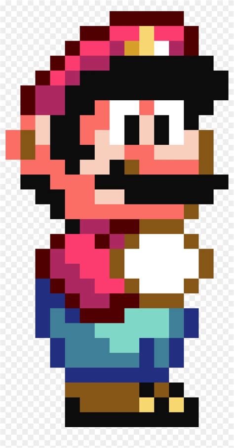 Mario Sprite Png Mario From Super Mario World Transparent Png X Pngfind
