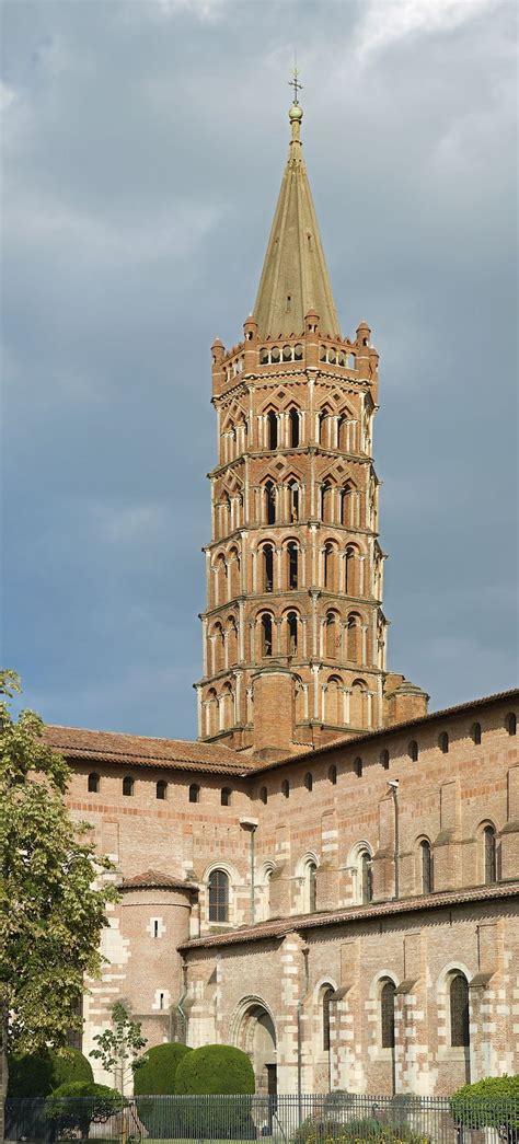 Basílica De San Sernín Toulouse Francia Románico Saint Sernin