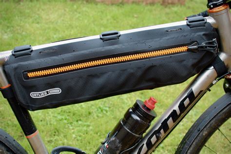 Review Ortlieb Frame Pack Toptube Bikepacking Frame Bag