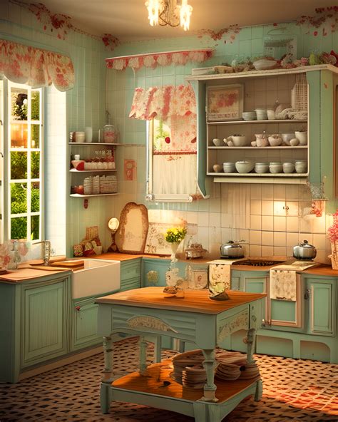 Dishfunctional Designs I Asked Ai To Create A Vintage Kitchen Here