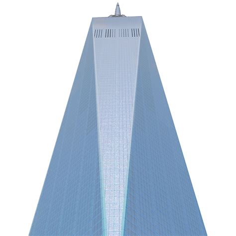 One World Trade Center Low Poly 3d Model 119 Max C4d 3ds Obj Ma