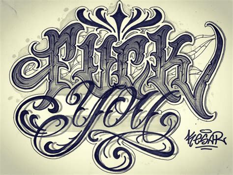 Tattoo Lettering Fonts Chicano Tattoo Lettering Fonts