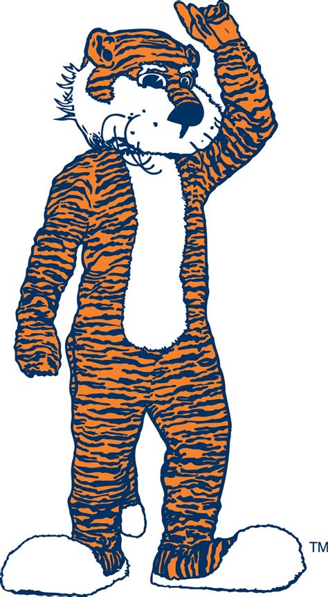 Aubie The Auburn Tigers Mascot College Mascots Sec Pinterest