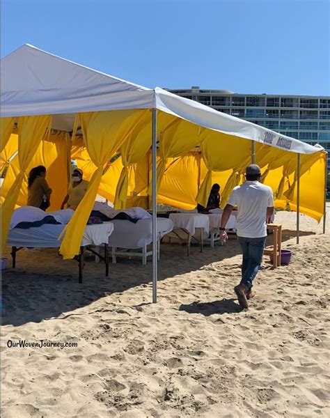 how to get a beach massage in puerto vallarta our woven journey