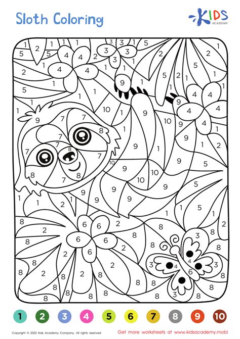 Free Coloring By Numbers Printables For Grade 1