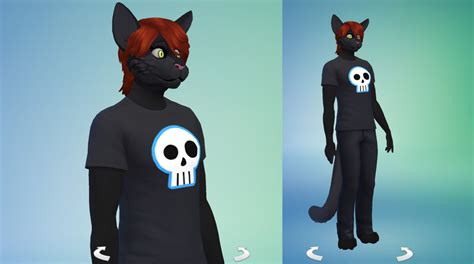 Black Cat Sim Troy Palma By Crow Faced Wolf Fur