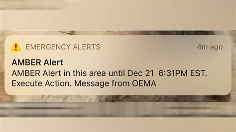 That Amber Alert Notification Sent To Your Phone It Was A Test Signal