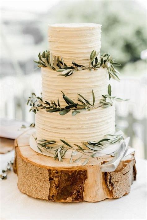 20 Trending Simple And Rustic Wedding Cakes Wedding Cake