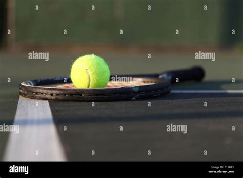Tennis Racket And Ball Hi Res Stock Photography And Images Alamy