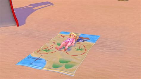 Toddlers Can Use Beach Towels By Sofmc9 At Mod The Sims 4 Sims 4 Updates
