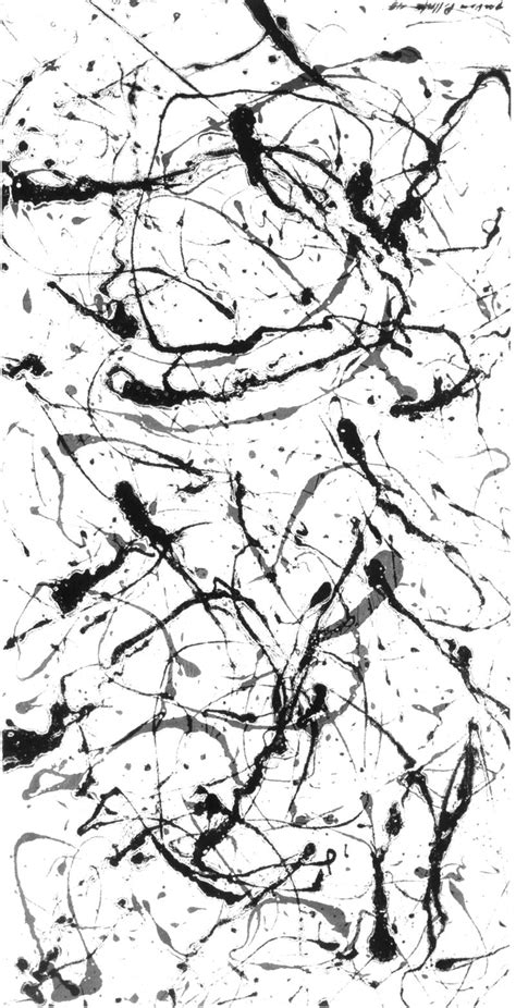 Jackson Pollock Number Iia 1948 Fine Art On Line Juried Contests