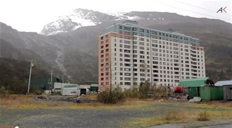 The Entire Population Of This Alaskan Town Lives In One Building