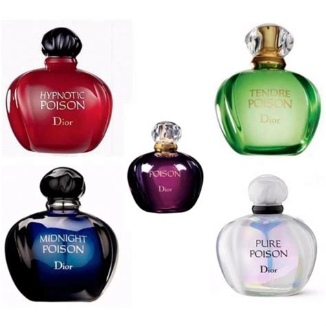 Christian Dior Perfume Poison Miniature Set Of 5pcs X 5ml Shopee Malaysia