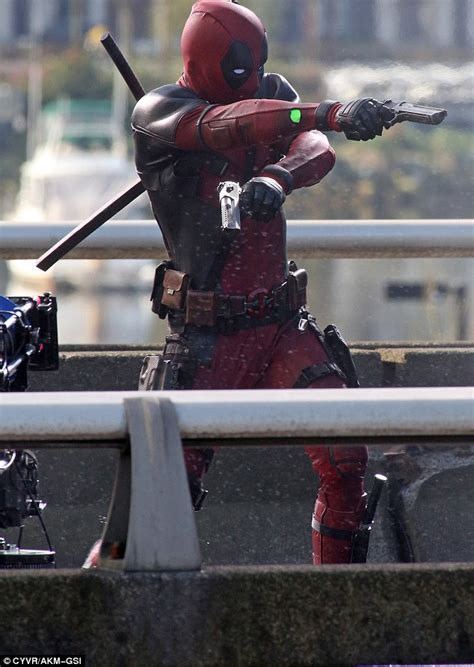 Ryan Reynolds Deadpool Is Every Bit The Action Man In Red Suit Daily