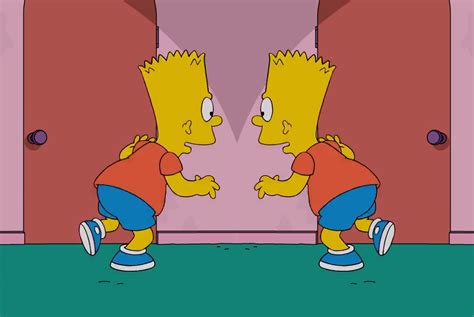 Bart Simpson Runs At Himself By Happaxgamma On Deviantart