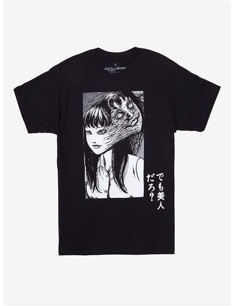 Junji Ito Tomie Redux T Shirt Hot Topic Grunge Shirt Aesthetic