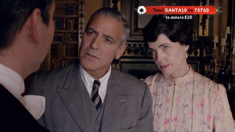 Video George Clooneys Downton Abbey Appearance Detailed Abc News