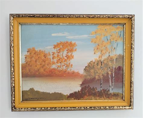 2 Vintage Original Oil Paintings Signed Set Of 2 Oil Etsy Canada