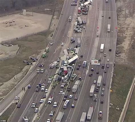 Six People Now Confirmed Dead In 133 Car Pile Up On Texas Freeway In
